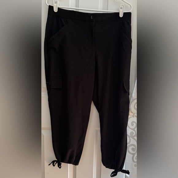 Zenergy by Chico’s | Size 1 (Small) Joggers | Cargo Style | Tie Ankle - Picture 1 of 5